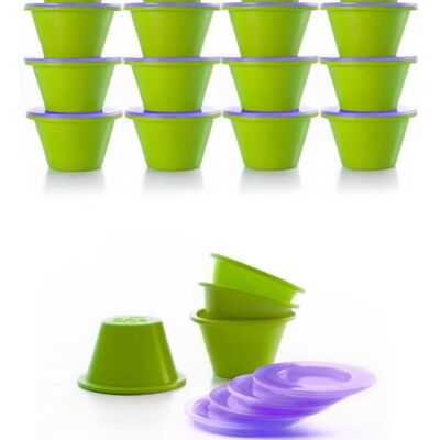 IBILI - Set of 4 stackable bowls