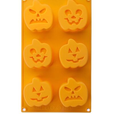 IBILI - 6 cavities pumpkin mold