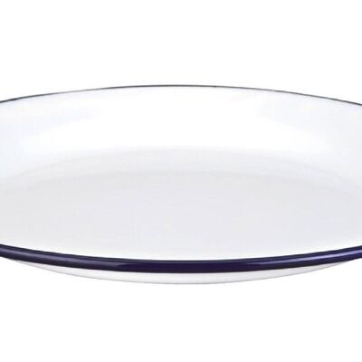 IBILI - Flat enameled plate 28 cm
