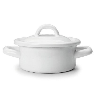 IBILI - Straight saucepan with white lid 12 cm