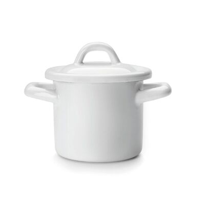 IBILI - Mini pot avec couvercle blanc 10 cm