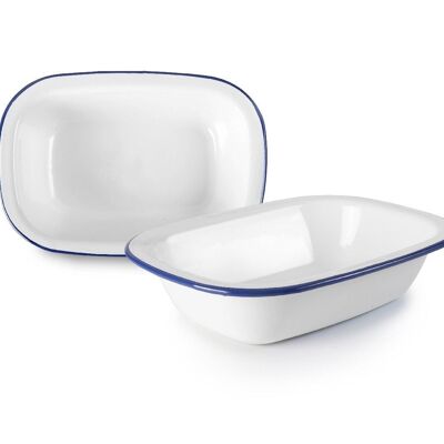 IBILI - Rectangular white dish 15 cm