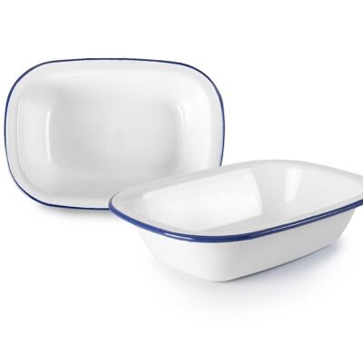 IBILI - Rectangular white dish 17 cm