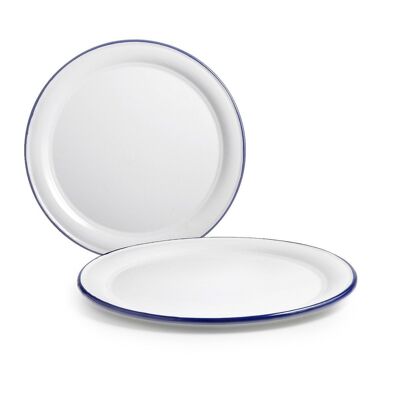 IBILI - Round white tray 35 cm