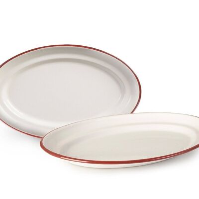 IBILI - Bordeaux oval tray 25 cm