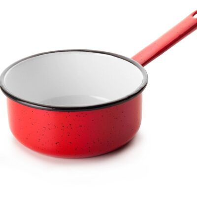 IBILI - Extra promo saucepan, 12 cm, enameled steel, suitable for induction