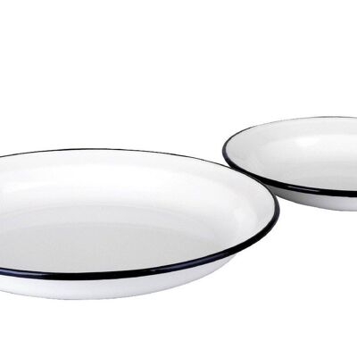 IBILI - Deep white plate 22 cm