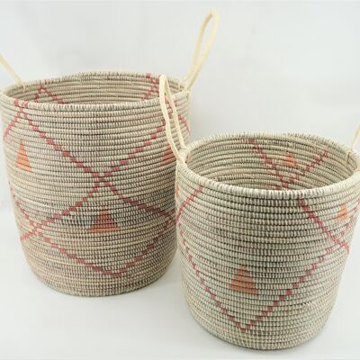 Djibi Edouard - 2 orange baskets