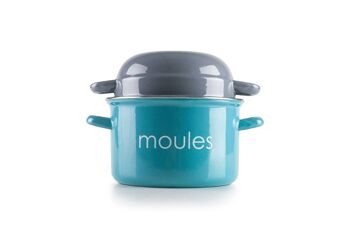 IBILI - Pot à moules turquoise 18 cm 2