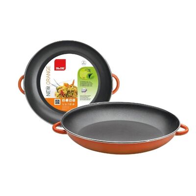 IBILI - Paella pan with metallic handles orange 42