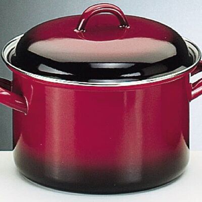 Enameled Cast Iron Balti Casserole with A Glass Lid, 3 Quart (2,83 Litre) Cast Iron Casserole Dish