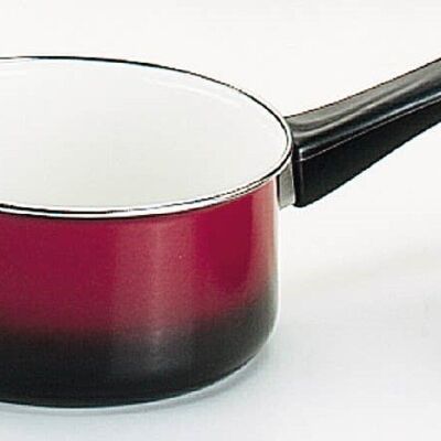 IBILI - Volcano straight saucepan, 14 cm, enamelled steel, suitable for induction