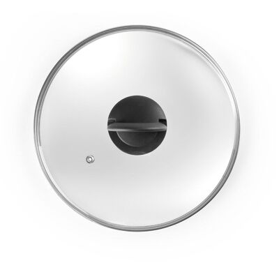 IBILI - Couvercle en verre bouton rabattable 20 cm