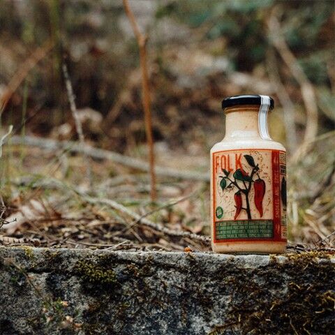 Salsa popolare affumicata e piccante 25cl