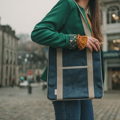 Tote - navy blue