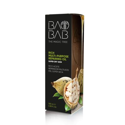Multipurpose Restorative Face, Body & Hair Baobab Oil, 100 ml