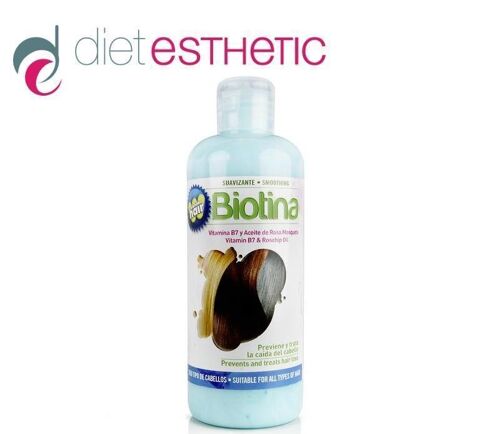 Biotina - Smoothing Anti Hair Loss Mask with Rosehip Oil and vit. B7, 250 ml