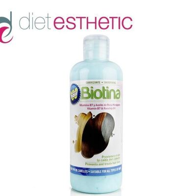Biotina - Masque lissant anti-chute de cheveux à l'huile de rose musquée et à la vit. B7, 250 ml
