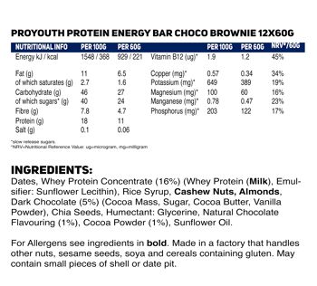 Brownie au chocolat ProYouth 10