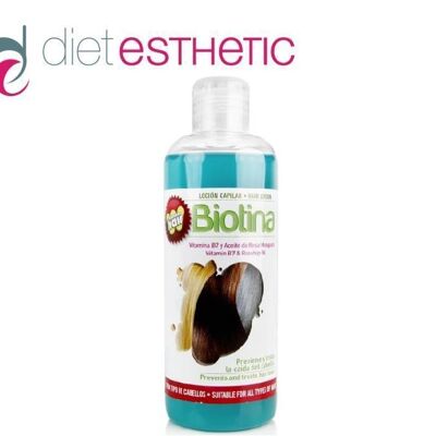 Biotina - Anti Hair Loss Lotion with Rosehip Oil and vit. B7, 250 ml