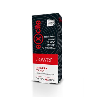 EXCITE MEN POWER - Lift & Fermeté, Effet volume, 20 ml