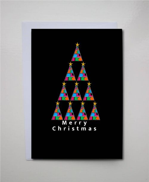Multi Christmas tree card