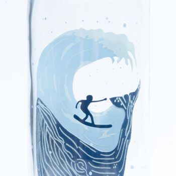 Gourde en verre - CARRY Bottle OCEAN SURF 0.7l 6