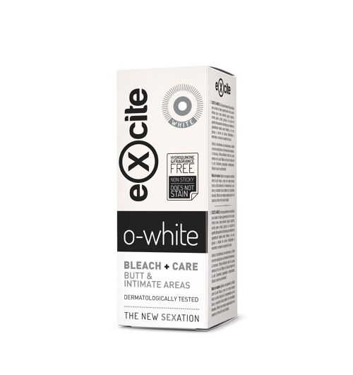 EXCITE O-WHITE - Bleach & Care Intimate Areas, 50 ml