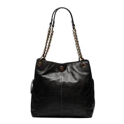 Chain Fashion Bag Black