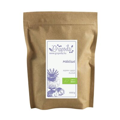Grapoila Poppy Seed Flour Organic 22,5x16x3,5 cm