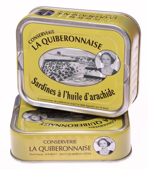 Sardines arachide ( boîte familiale, 7 à 9 sardines)