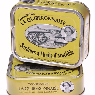 Sardines arachide ( boîte familiale, 7 à 9 sardines)