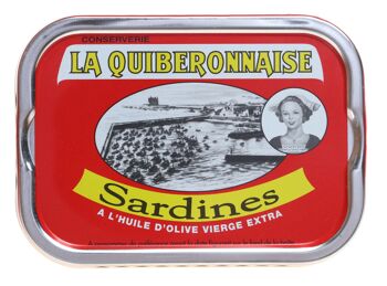 Sardines à l'huile d'olive ( format classique 4 à 6 sardines) 2