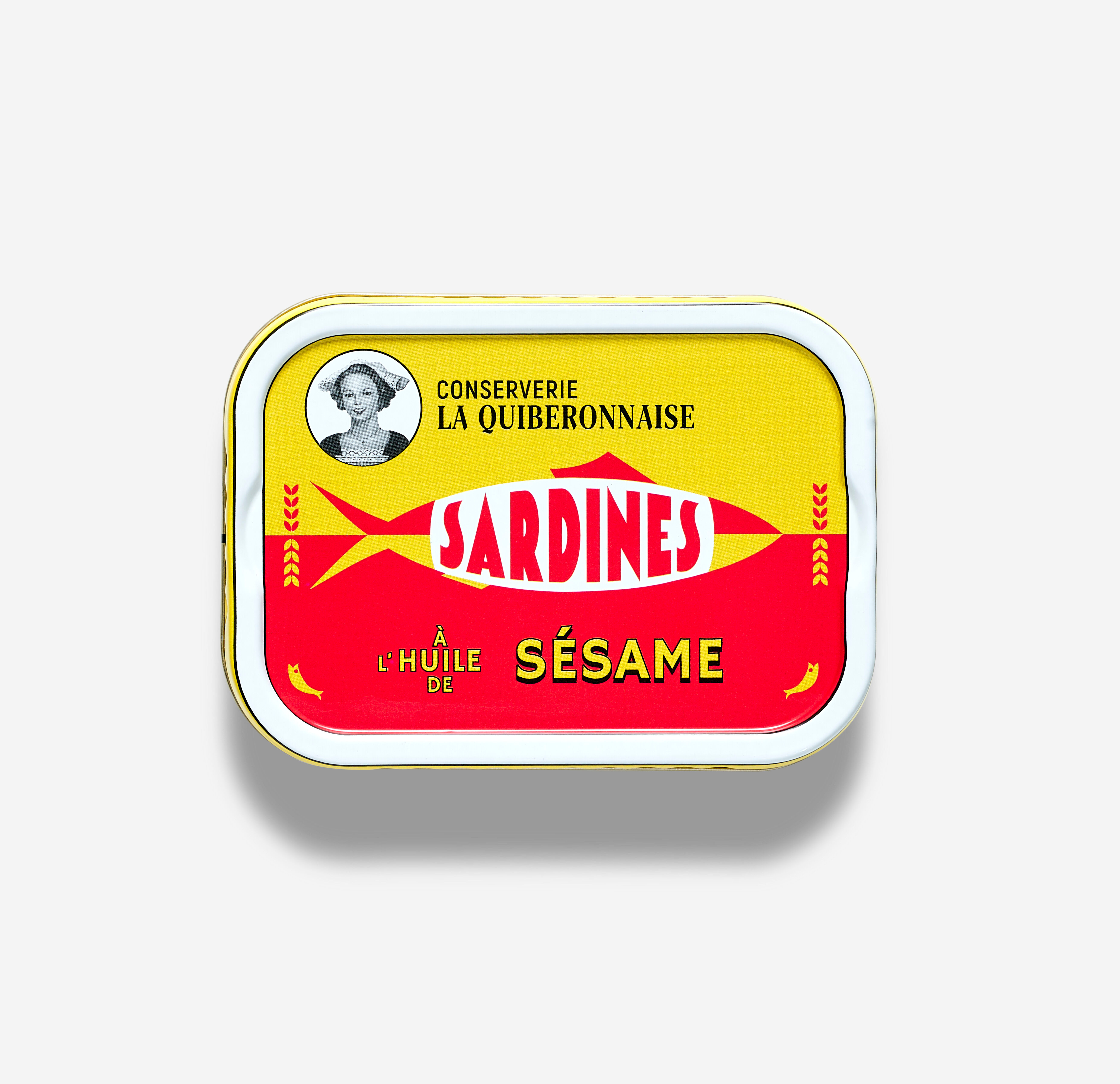 Sardines à l'huile de sésame  115 gr  (4 à 6 sardines)
