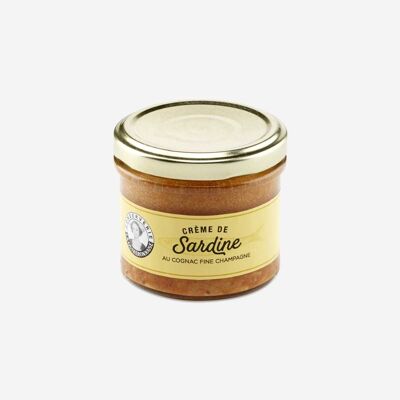 Cream of sardines with Fine Champagne