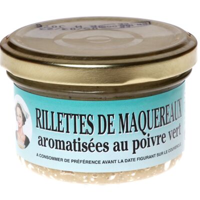 Rillette de caballa con pimiento verde