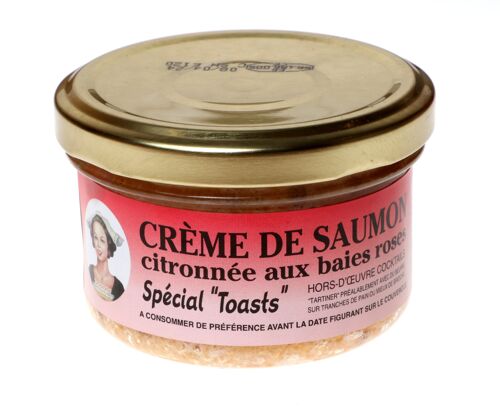 Crème de Saumon aux baies roses