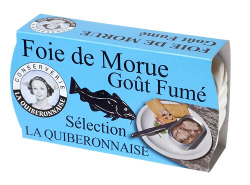 Foie de Morue goût fumé / importé par LA QUIBERONNAISE