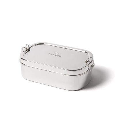 Goodies Box - Extra große Lunchbox aus Edelstahl mit 1,4 L Füllvolumen