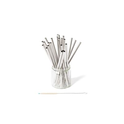 ECO Straws Classic 25 - Set of 25 pcs. Straws made of stainless steel