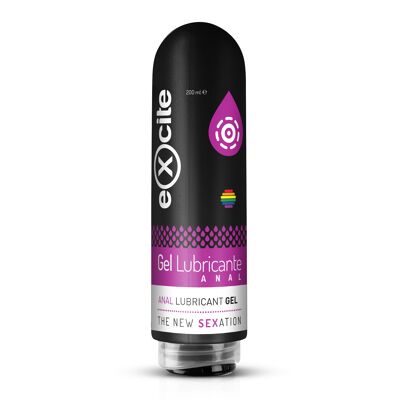 EXCITE ANAL Lubricant Gel with Neutral Flavour, 200 ml