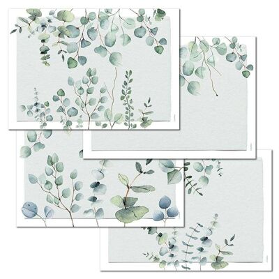 Sets de table papier - eucalyptus