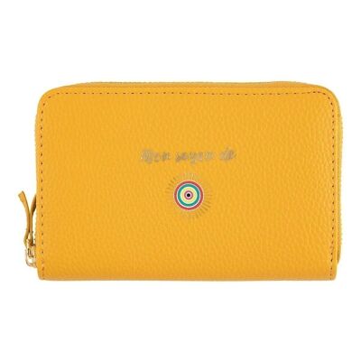 Women's wallet - My sunshine - mustard yellow