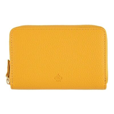 Women's wallet - mustard yellow
