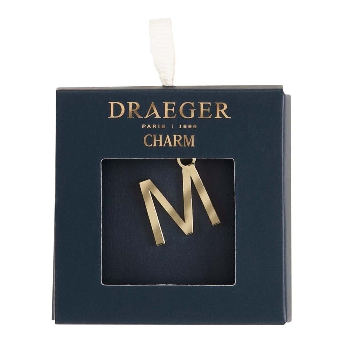 Ciondolo dorato - Iniziale M