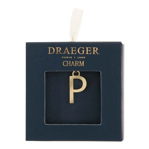 Charm doré - Initiale P - Accessoire