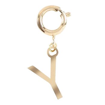 Charm doré - Initiale Y - Accessoire 2