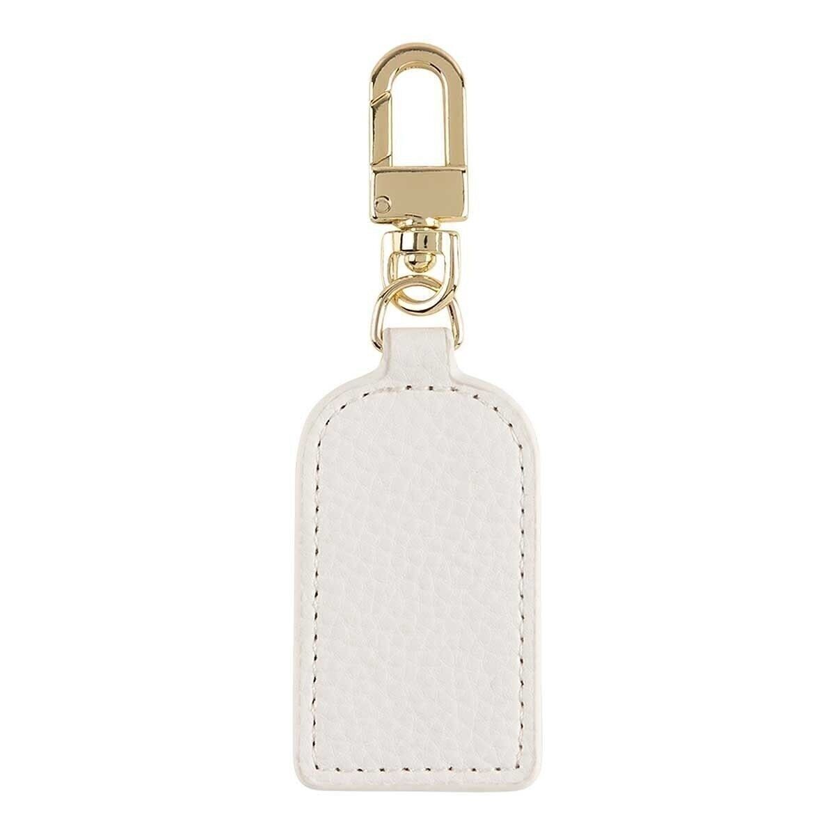 Portachiavi bianco pulito