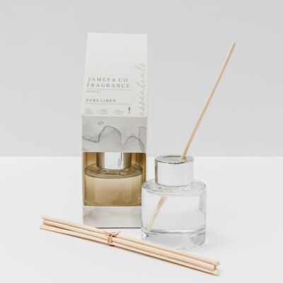 Pure Linen 50ml Essentials Reed Diffuser