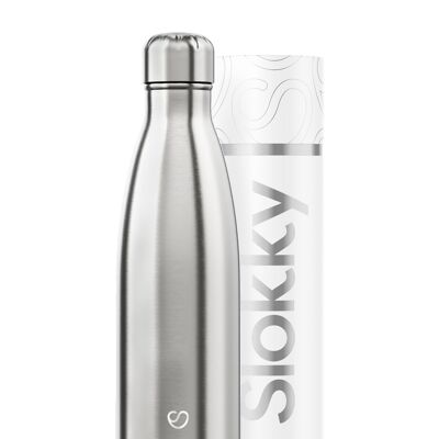 STAINLESS STEEL BOTTLE - 500 ML ⎜ bouteille écologique • bouteille thermos réutilisable • bouteille d'eau durable • bouteille isotherme